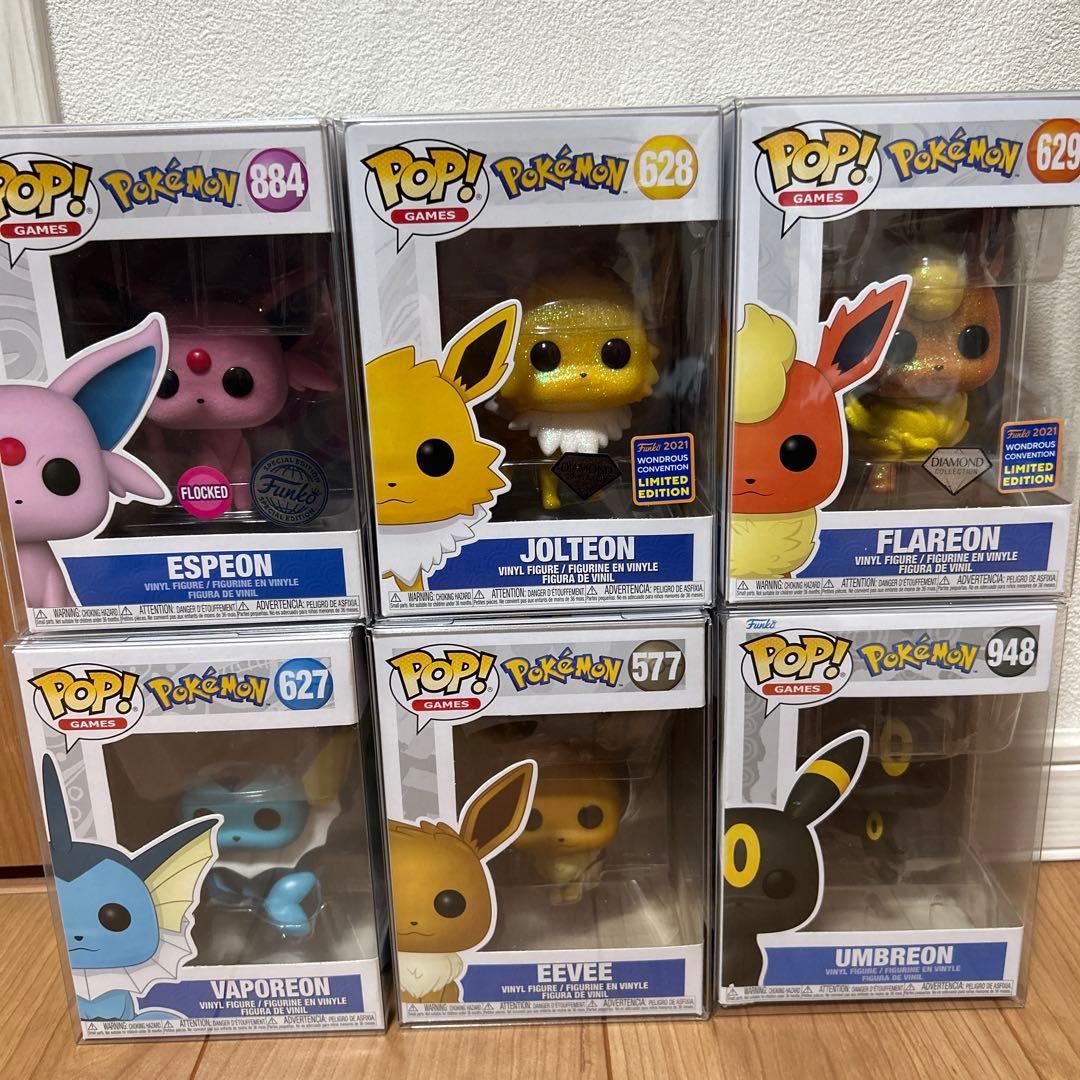 funko pop ポケモン　Pokémonイーブイ Amazon.com: Funko Pop! Games: Flocked Eevee Wondrous Convention