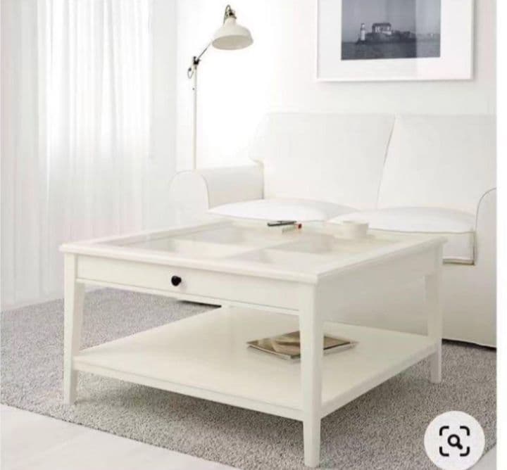 再値下げ⤵️福岡・北九州市限定　IKEA　センターテーブル　リアトルプ　配送込 LIVELYCKE リーヴェリッケ トレイテーブル, ブラック, 50 cm - IKEA