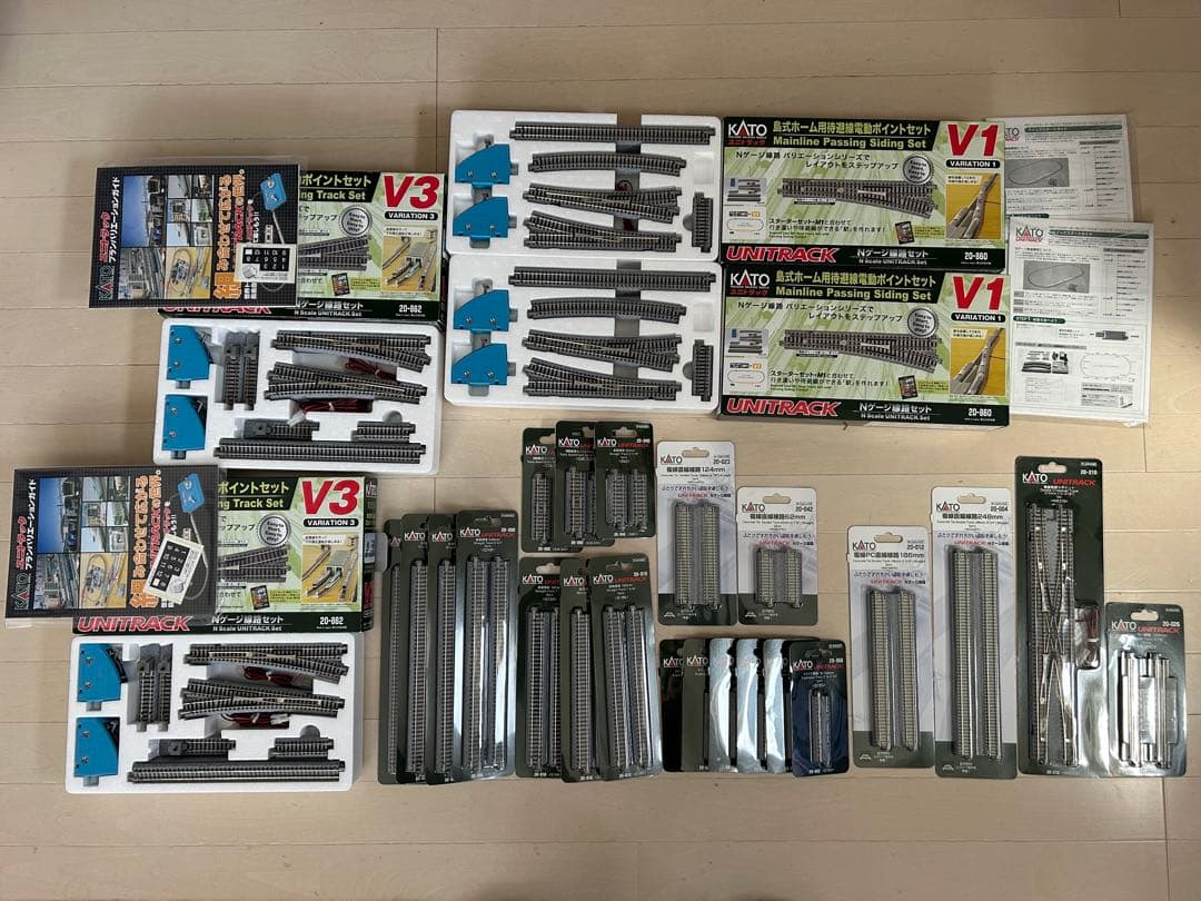 KATO Nゲージ レール カトー KATO 電動ポイント6番（左） 20-202 Nゲージ用レール - 最安値