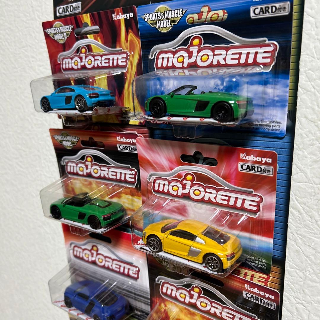 マジョレットミニカー10台 台紙付き - メルカリ
