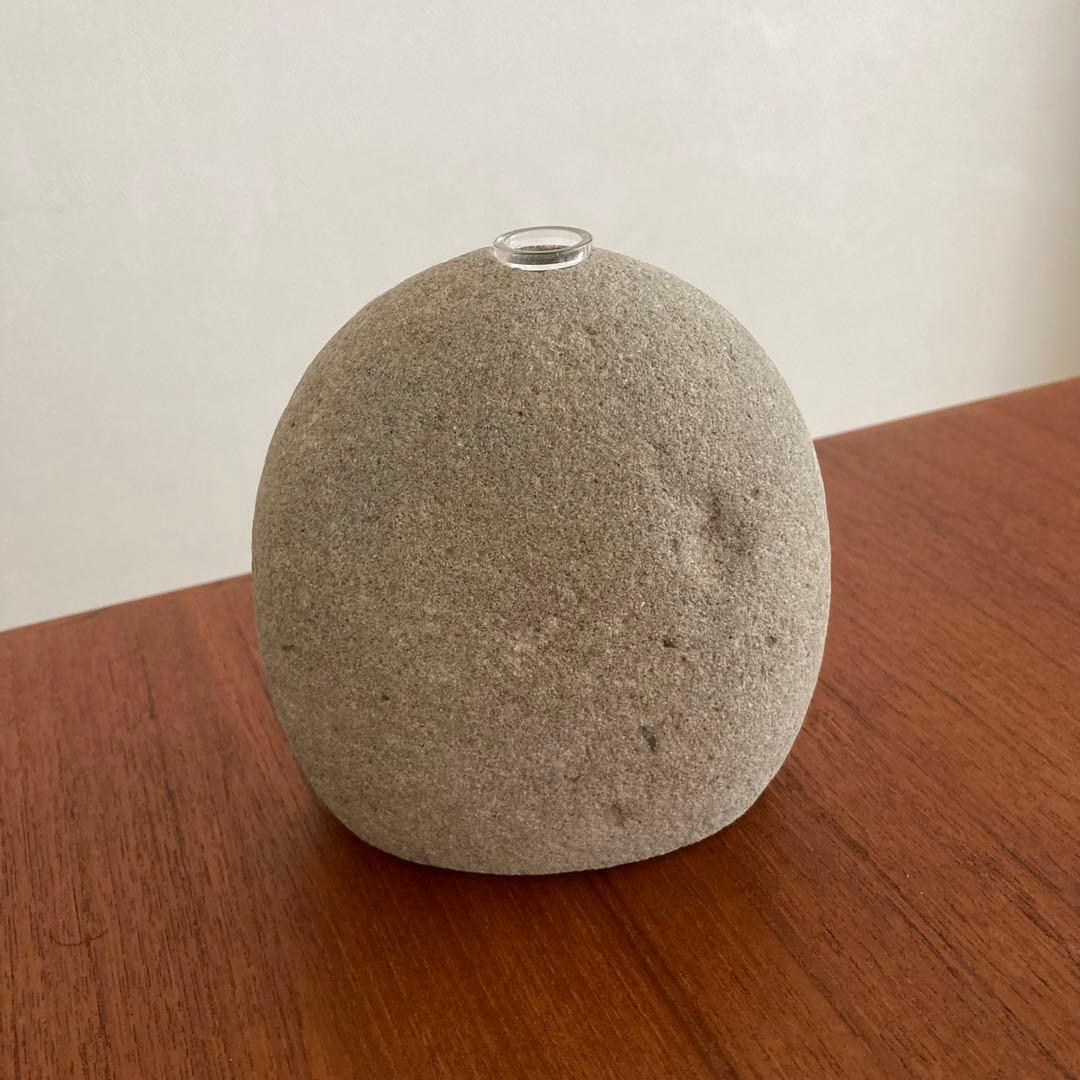 石 花器 一輪挿し Essential Store エッセンシャルストア ブル ベース：一輪挿し | 一輪挿し | Sghr