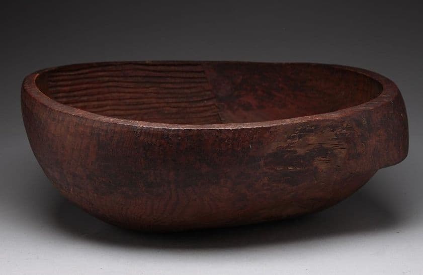 希少 李朝 無垢材 ボウル 大きな 木鉢 こね鉢 古民芸 古道具 古美術 Antique Sam's Collection大きな李朝木鉢 木製捏鉢