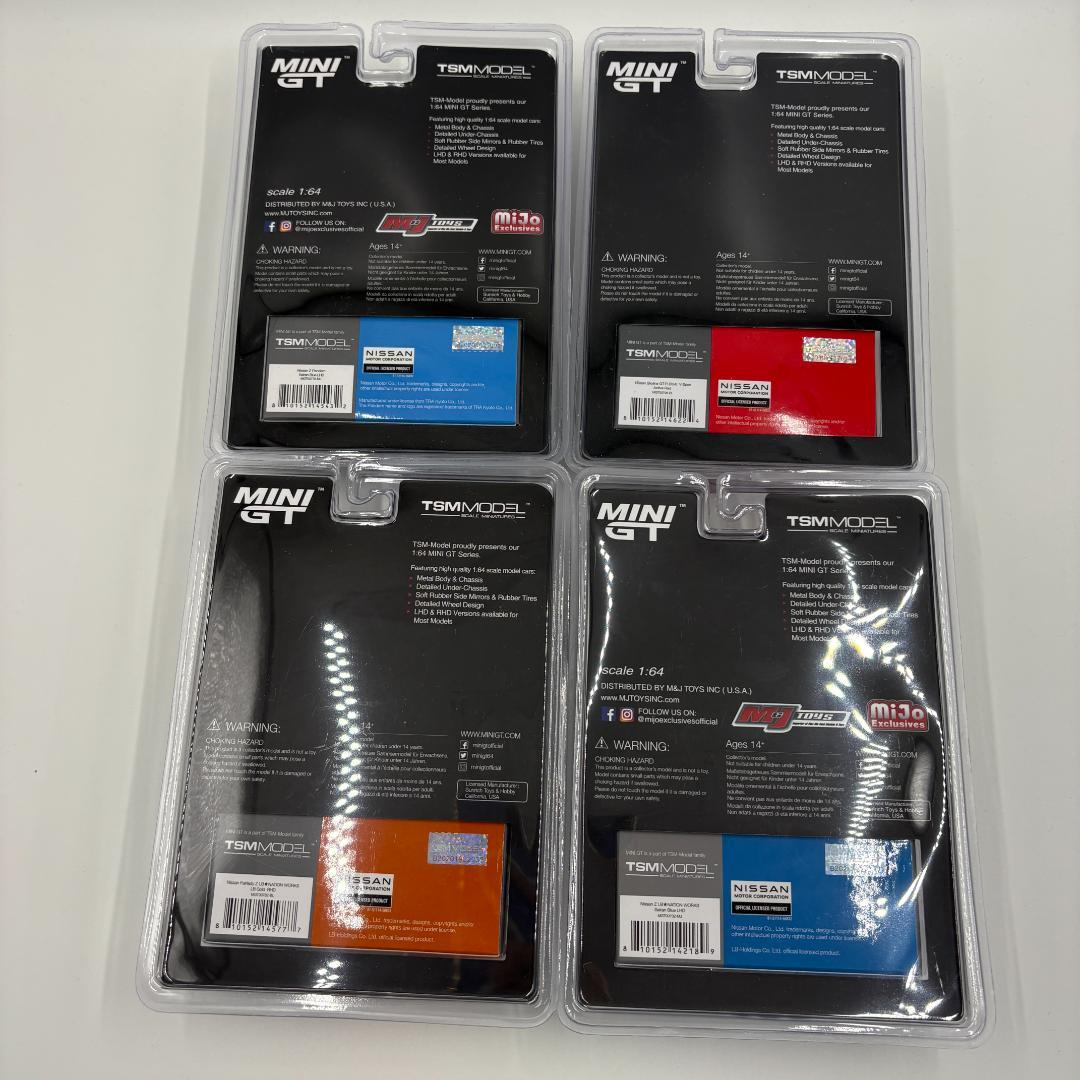 TSM MODEL MINI GT Seriers 1/64 4台セット - メルカリ