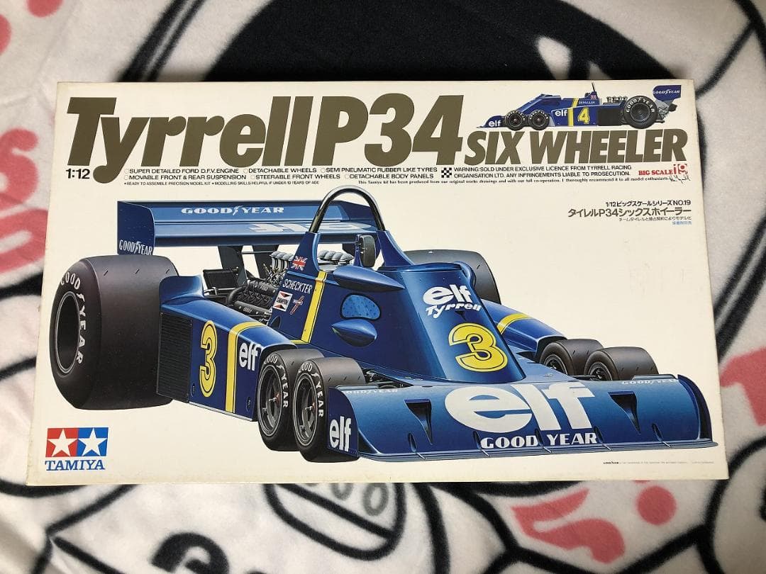 タミヤ 1/12 タイレルP34 シックスホイラー - メルカリ