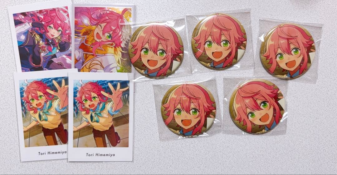 あんスタ 中国 星幻ポラロイド ぱしっつ コレクション缶バッジ 姫宮