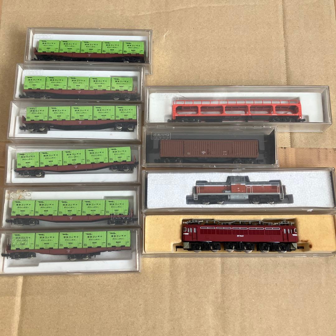 KATO（株）Nゲージ 貨物系　一式 KATO 「貨物列車 6両セット」 : エヌゲ道 since 2015 ～Nゲージ鉄道