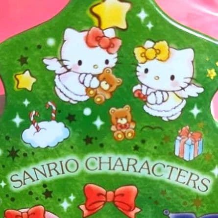 未開封 サンリオキャラクターズ クリスマスツリー型チョコレート缶