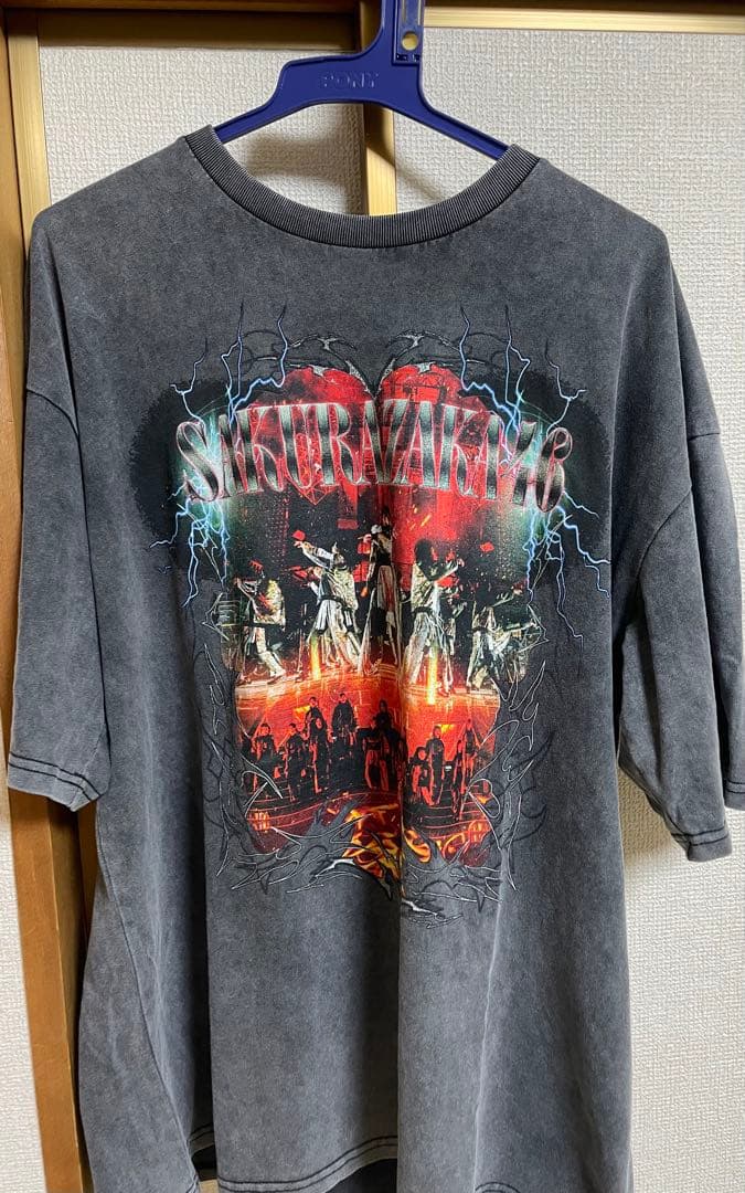 櫻坂46 ロックTシャツ Lサイズ - メルカリ