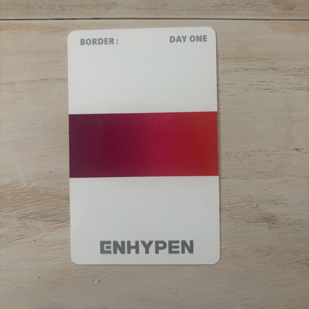 ENHYPEN BORDER: DAY ONE トレカ - メルカリ