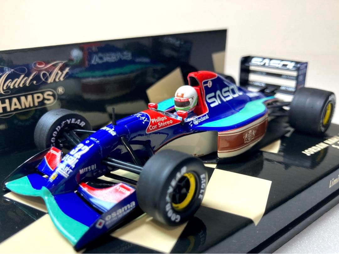 1/43ミニチャンプス ジョーダンヤマハ192 S.モデナ - メルカリ