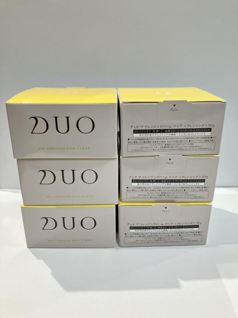 特別価格【6個セット】デュオ DUO ザ クレンジングバーム クリア 90g DUO（デュオ） 【大人の毛穴・キメの乱れケア】ザ クレンジングバーム