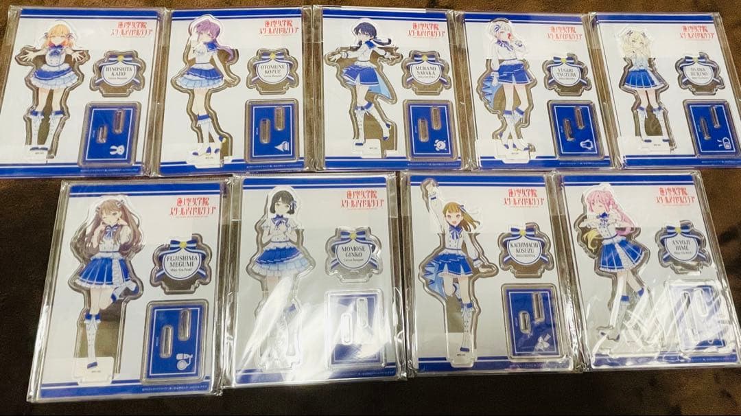 ラブライブ！蓮ノ空　365day アクリルスタンド9種セット ラブライブ！蓮ノ空女学院スクールアイドルクラブ』のグッズがローソン