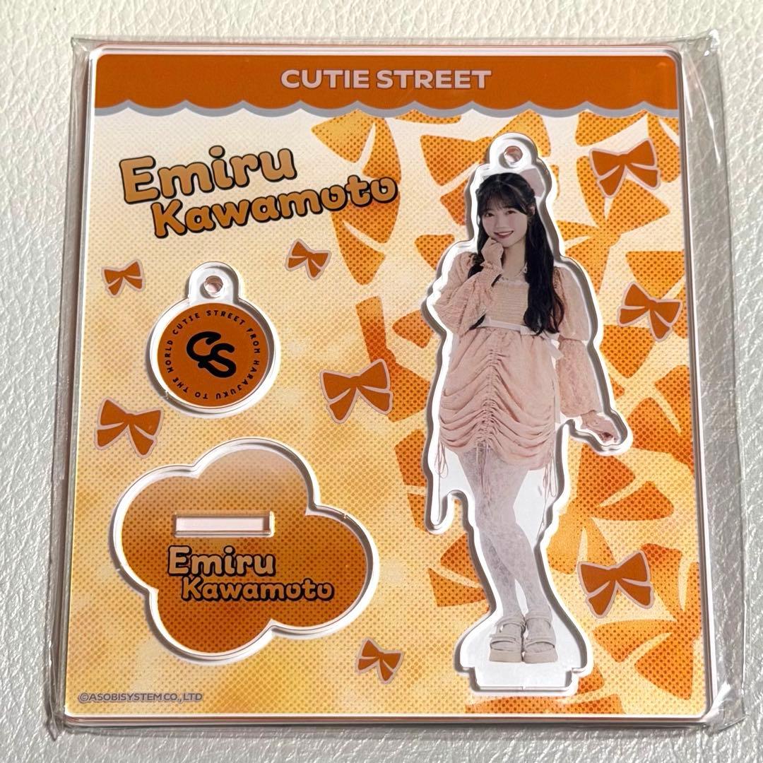 CUTIE STREET 川本笑瑠 アクリルスタンド アクスタ - メルカリ