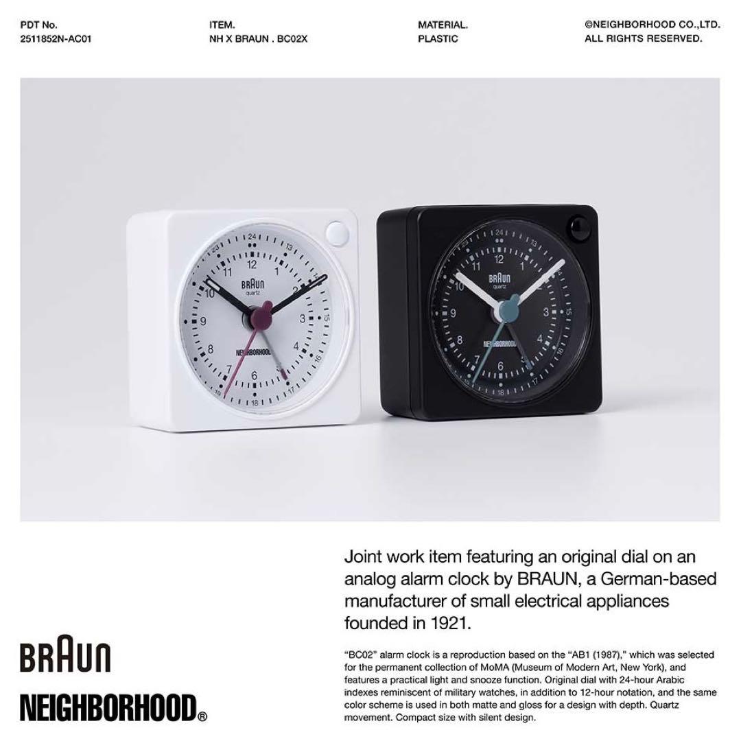 新品 完売 ネイバーフッド NH × BRAUN . BCO2X WHITE 白 - メルカリ