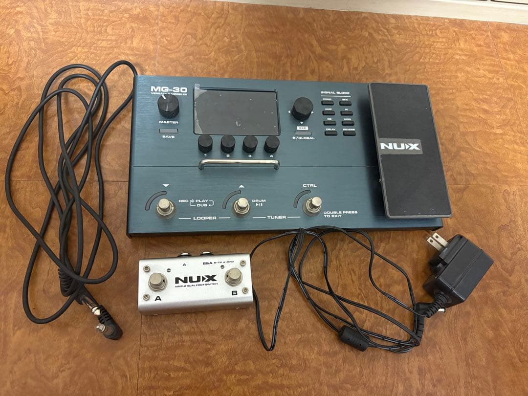 NUX MG-30 マルチエフェクター ギター MG-30 | Multi-Effects | Products | ARIA 荒井貿易株式会社 Arai & Co