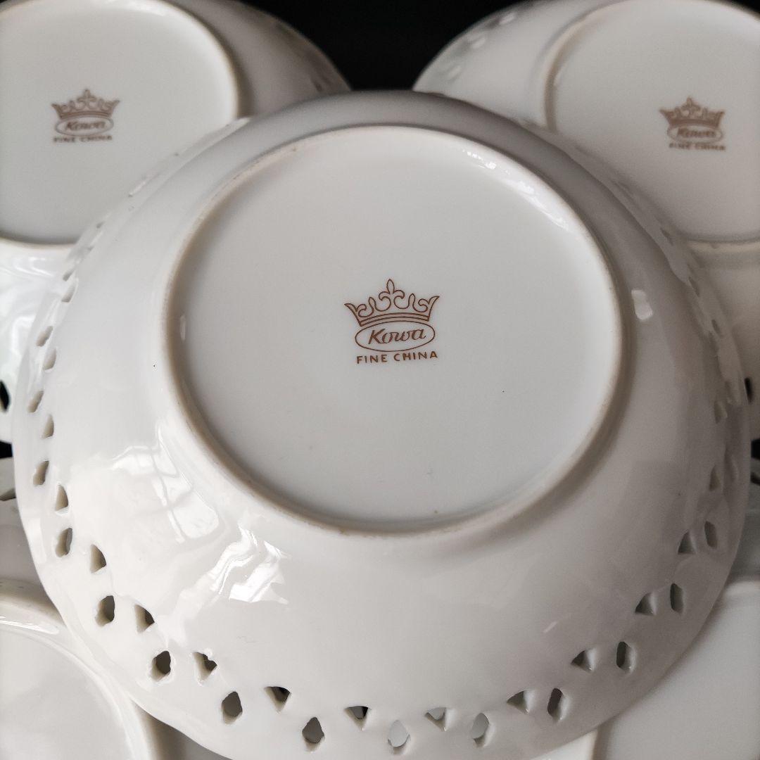 kowa fine china ホワイトシャルマン光和陶器 7種類24品 - メルカリ