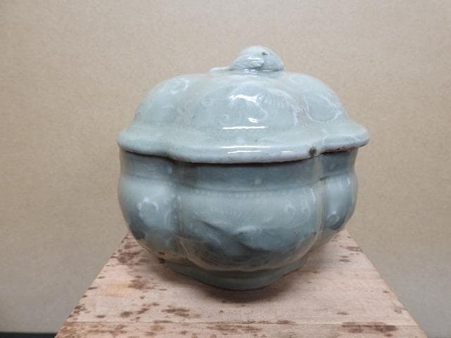青磁蓋物 七官？天龍寺？ 合わせ箱 MA378 - メルカリ