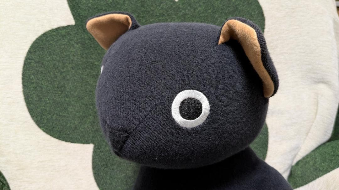 マタノアツコ Atsuko Mtano 黒猫ぬいぐるみ 大