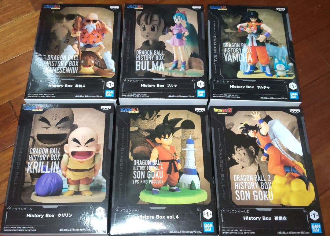 ドラゴンボール History Box 6点セット - メルカリ