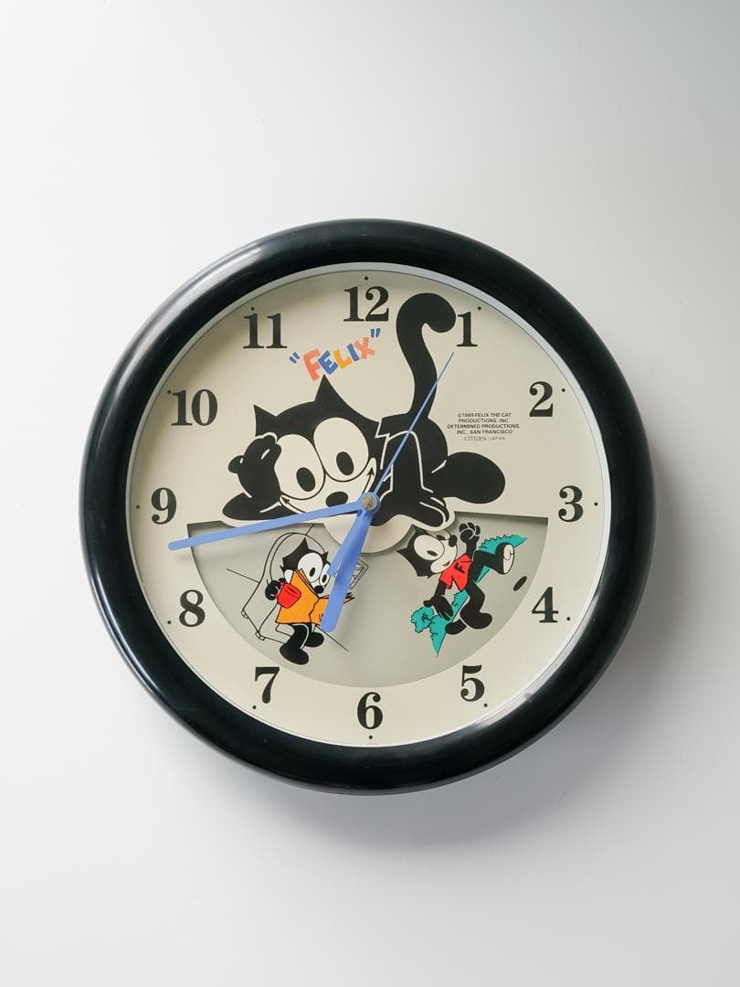 80's \"Felix the Cat\" グラフィッククロック ポストモダン Felix The Cat Motion Clock : Amazon.ca: Home