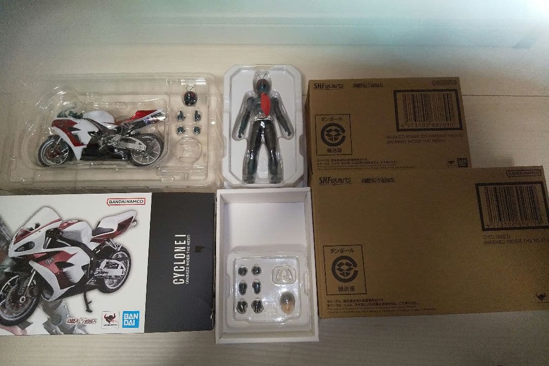 仮面ライダー真骨彫 The NEXT1号＆2号 サイクロンセット - メルカリ