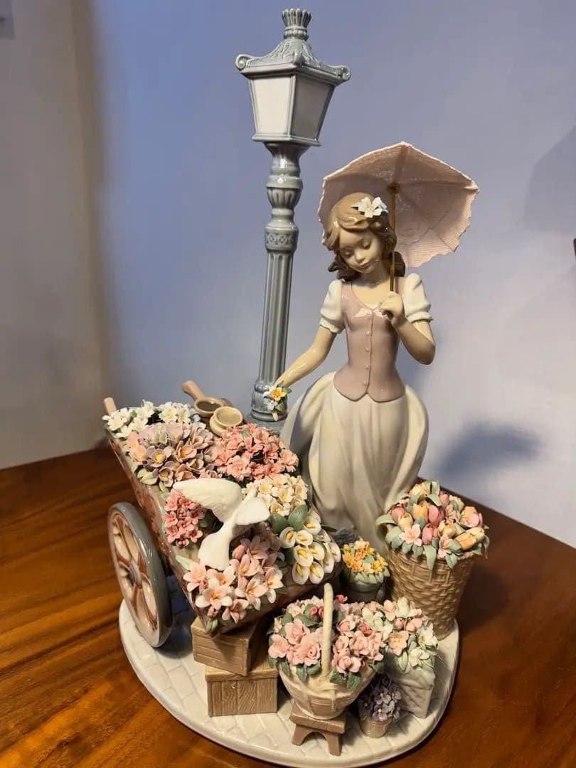 現行定価88.6万円】リヤドロ 花の街角 LLADRO 6809 ハイクラス - メルカリ