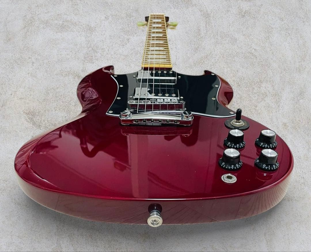 美品）GrassRoots G-SG-STD エレキギター チェリー色 - メルカリ