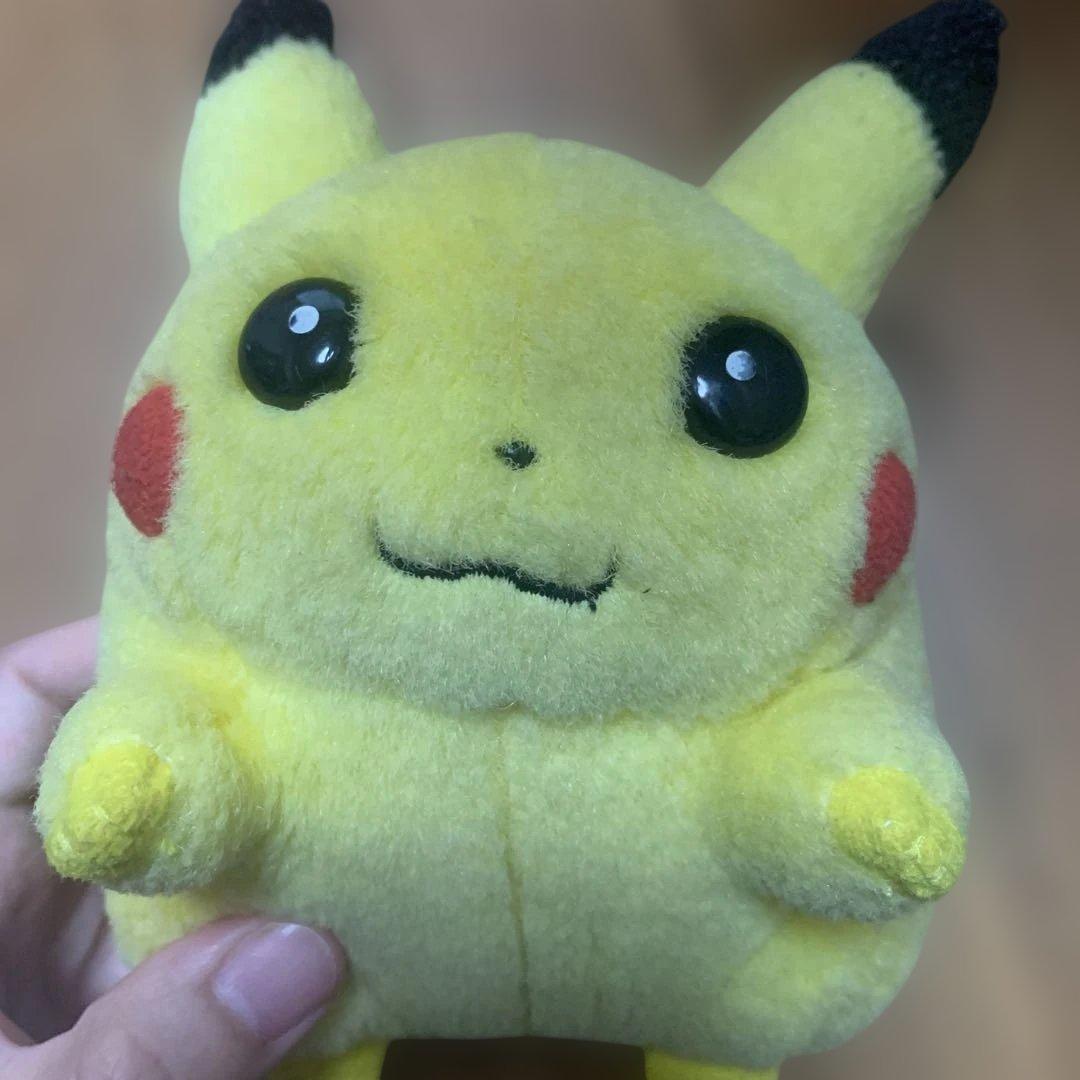 毛並良好！初期 ピカチュウ ぬいぐるみ TOMY トミー ポケモン 初代 毛並良好！初期 ピカチュウ ぬいぐるみ TOMY トミー ポケモン 初代