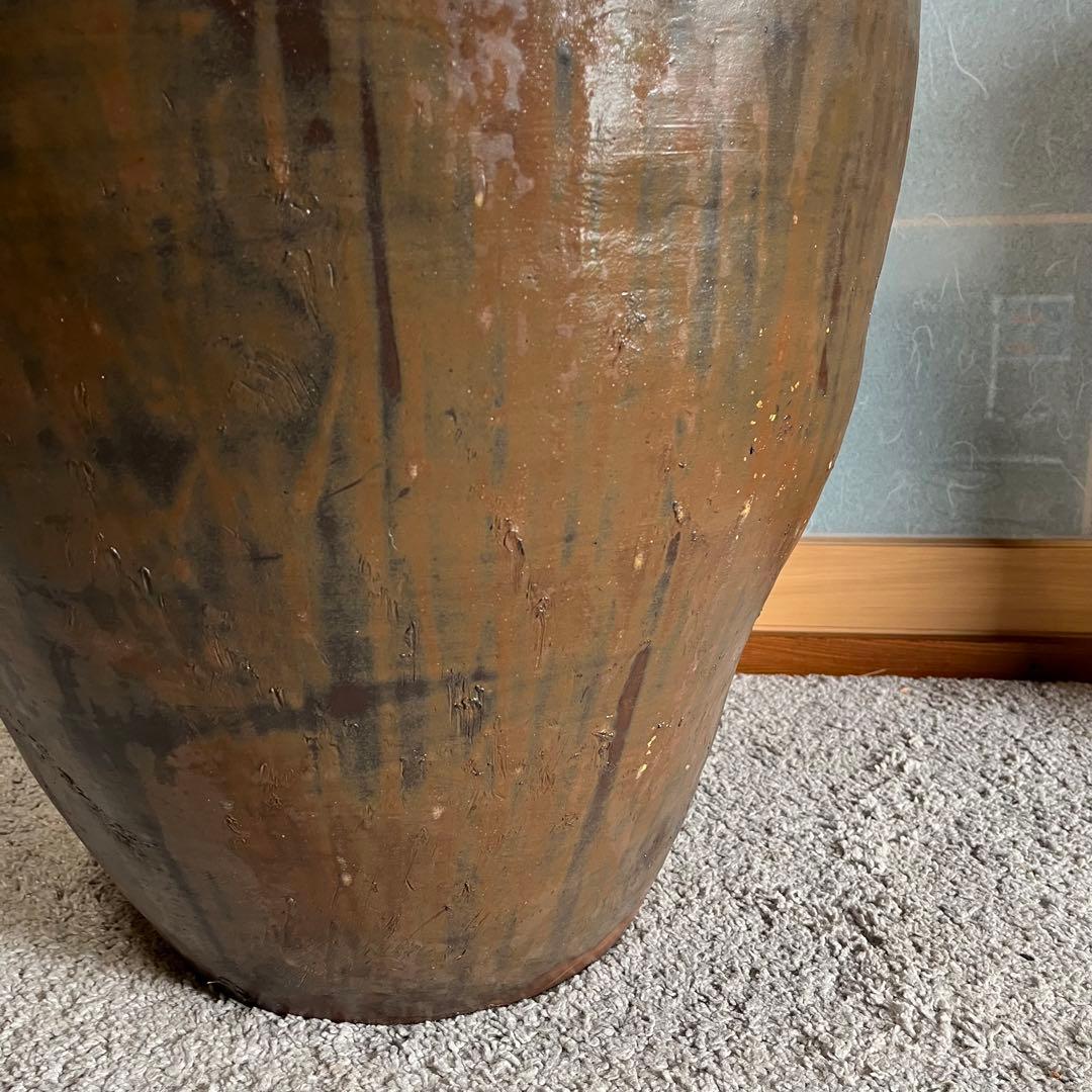 ヴィンテージ 唐津焼 大壺 大甕 高さ80cm - メルカリ