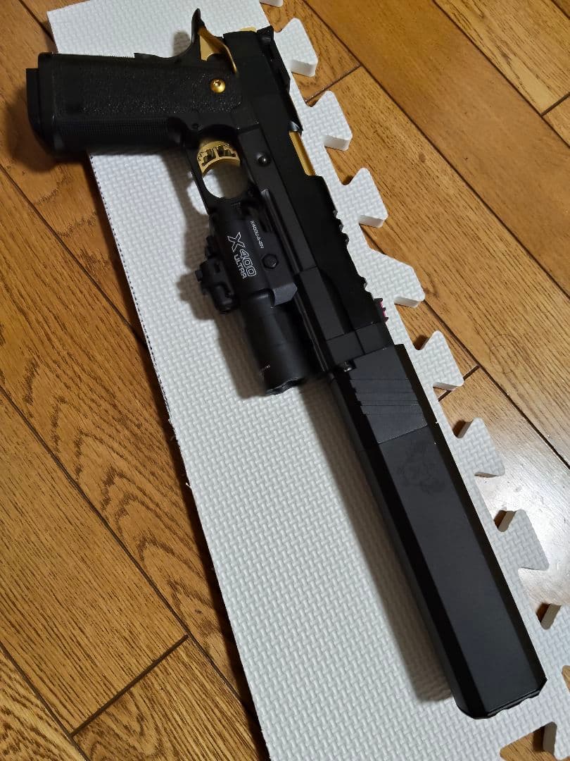 ハイキャパ ゴールドマッチ オスプレイサプレッサー X400ウエポン