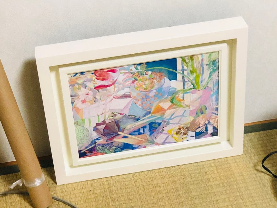 日本画 四月の贈りものたち〜春の窓辺〜 宮本美紗季 - メルカリ