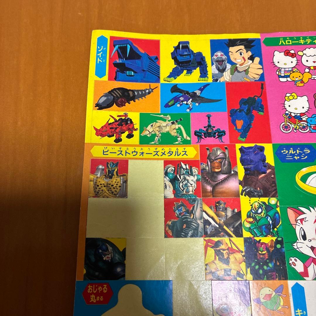平成レトロ レア 1999年 キティ ゾイド ビーストウォーズメタルス等