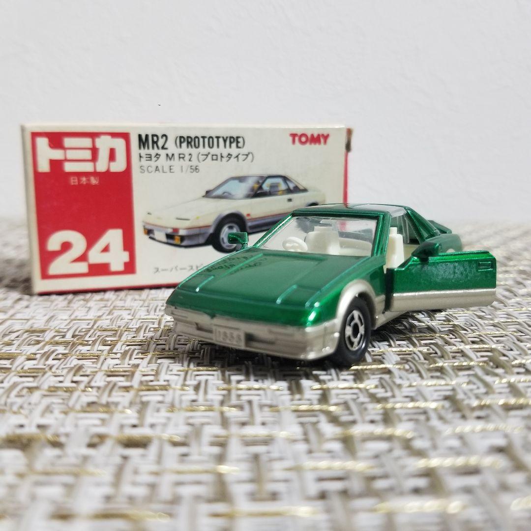 激レア】 トミカ 赤箱 No.24 トヨタ MR2 （プロトタイプ） 日本製