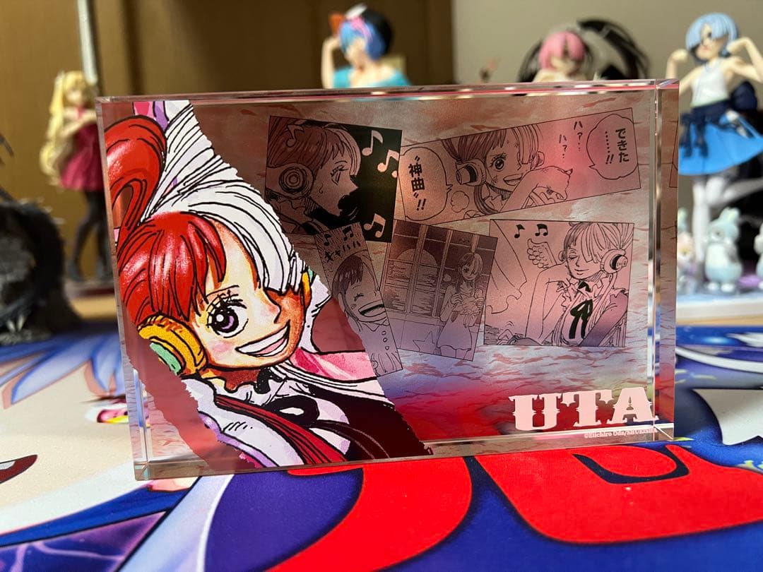 最終値下げ ONE PIECE ウタ フィギュアセット、ウタアクリルブロック