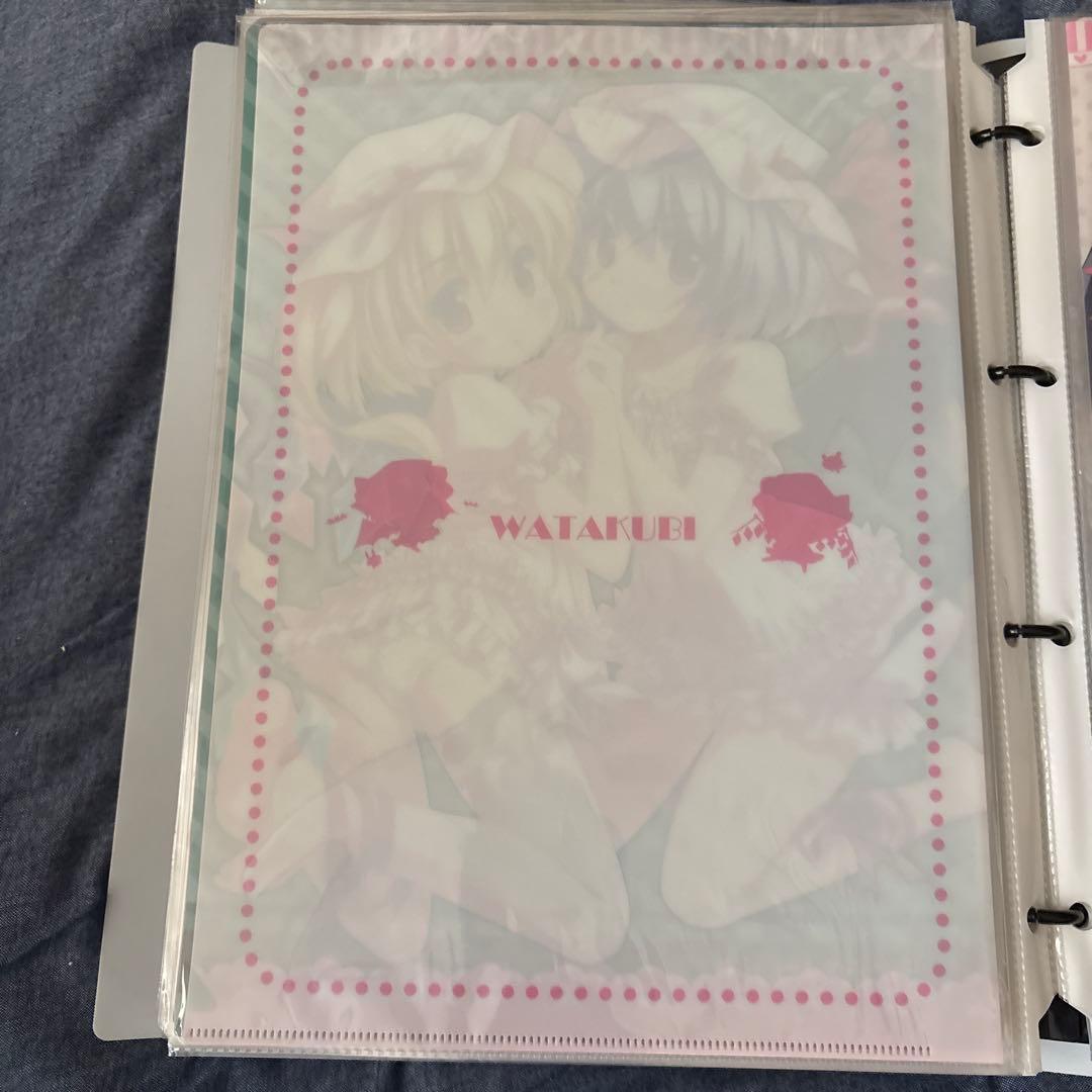 東方プロジェクト レミフラ パジャマ 美少女 クリアファイル VY18