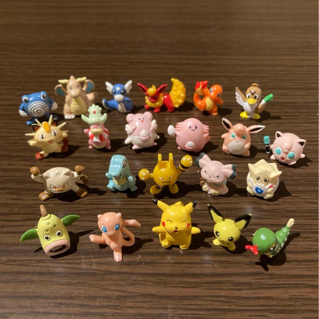 ポケモン ミニフィギュア 永谷園 まとめ売り レトロ ちびポケ 33体