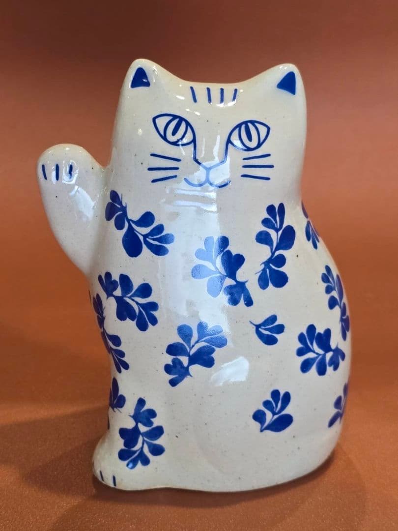 リサラーソンまねくねこ大ブルー