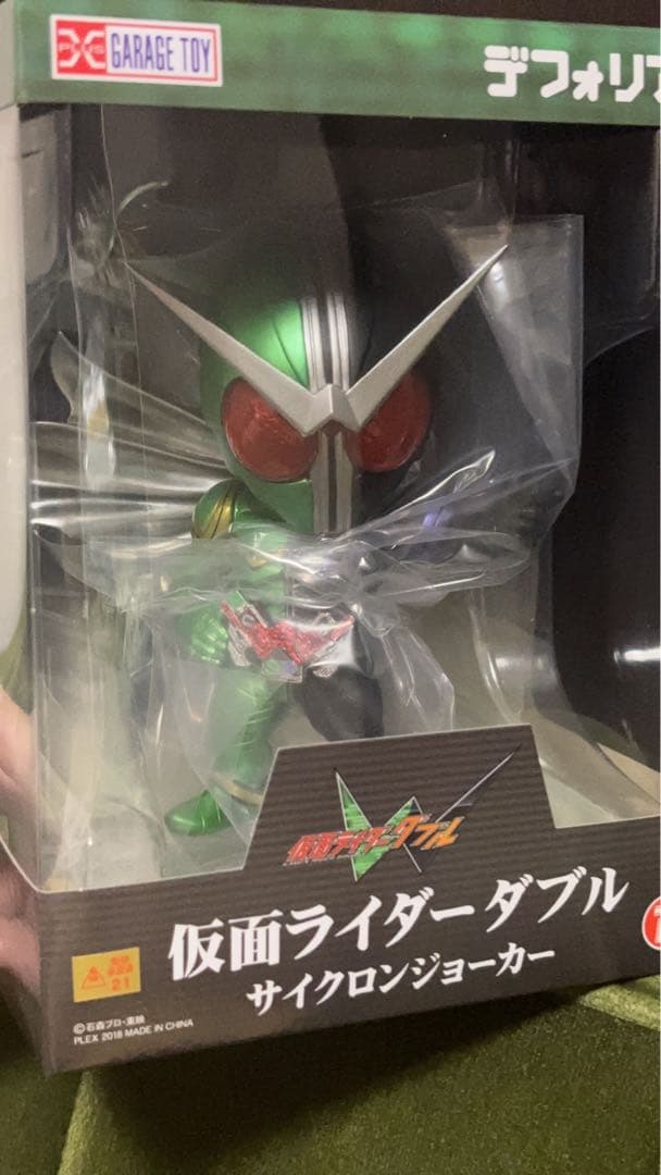 新品デフォリアル仮面ライダーWサイクロンジョーカー 再販】デフォリアル 仮面ライダーダブル サイクロンジョーカー | 仮面