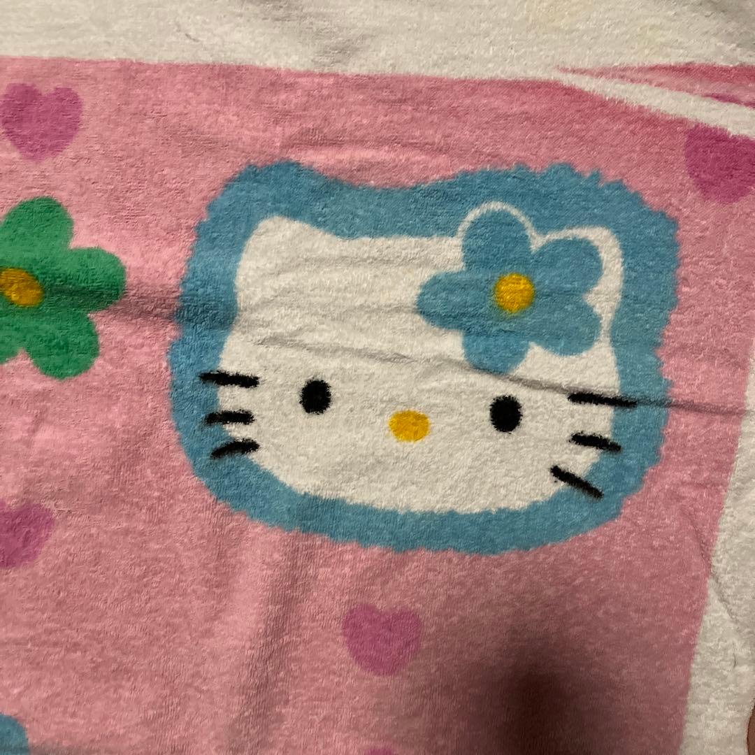 カオハナ キティ ハローキティ タオルケット 当時物 - メルカリ