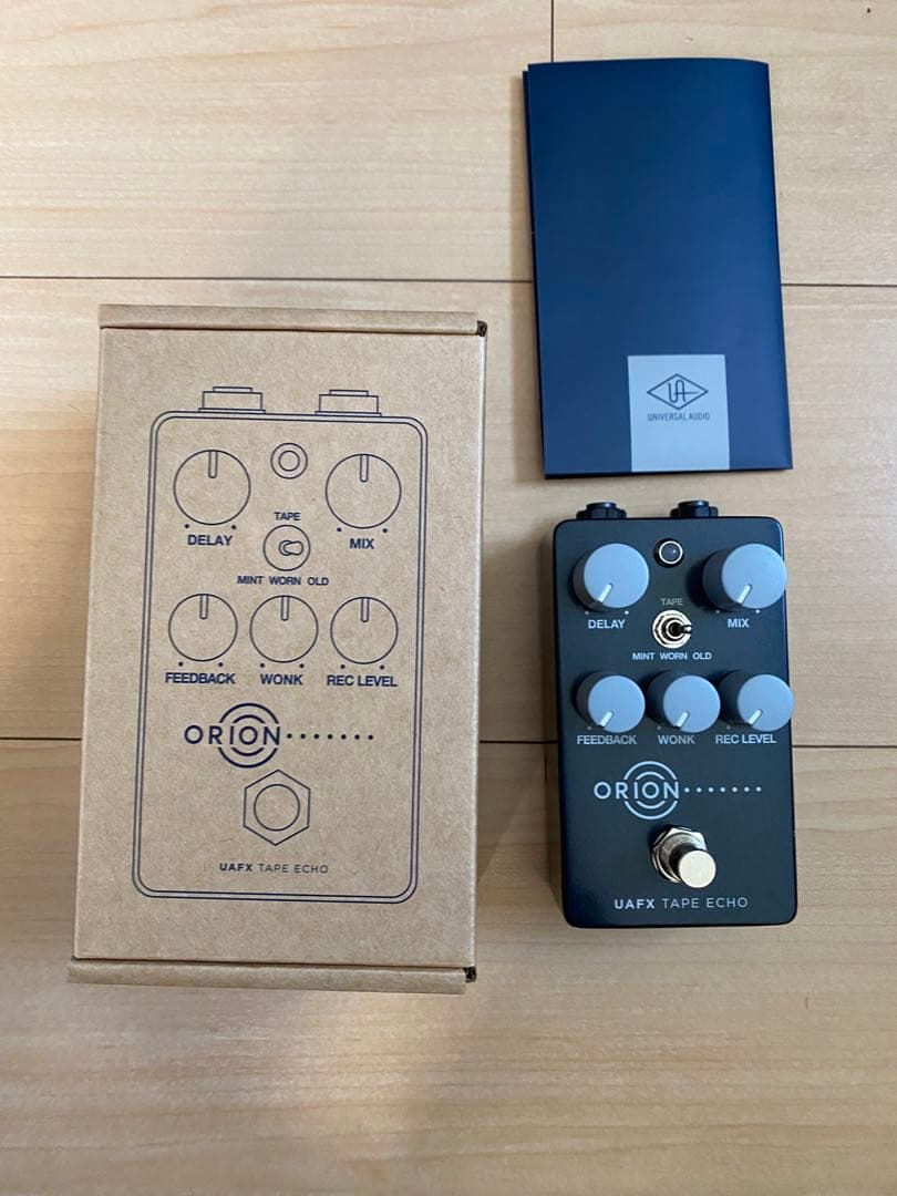 UAFX Orion Tape Echo ギターエフェクター Universal Audio UAFX Orion Tape Echo Effects Pedal - Blue | Guitar