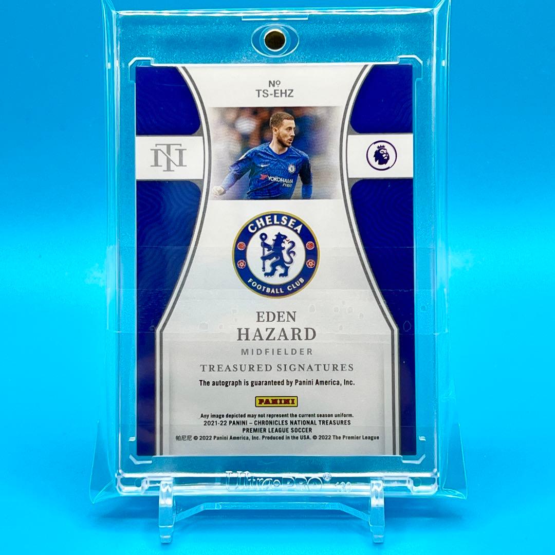 PANINI EDEN HAZARD アザール 直筆サインカード 世界89枚限定 - メルカリ
