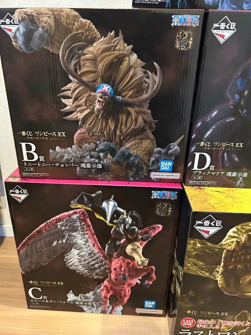 ☆ 一番くじ ワンピースEX 悪魔を宿す者達 フィギュア セミ