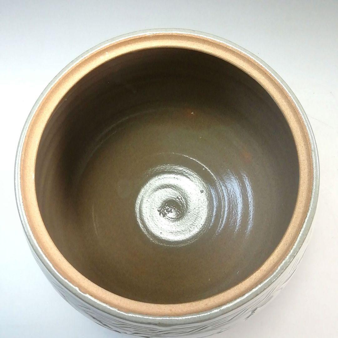 S781 水指 『唐草 中葉』『黃仁哲』 共箱 茶道具 - メルカリ