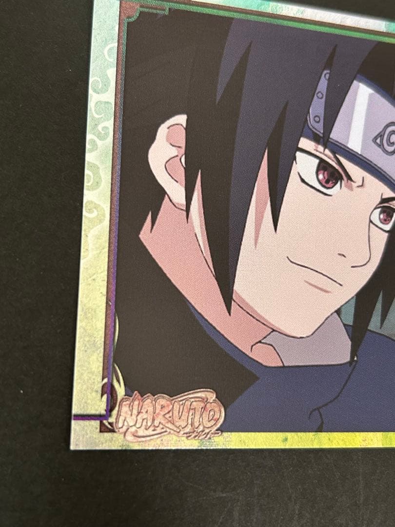 ナルト カード 美品 NARUTO うちはサスケ ブロマイド3 エンスカイ