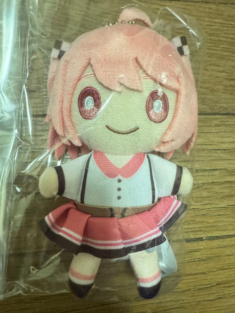 カラフルピーチ のあ マスコットキーチェーン ぬいぐるみ アニメイト