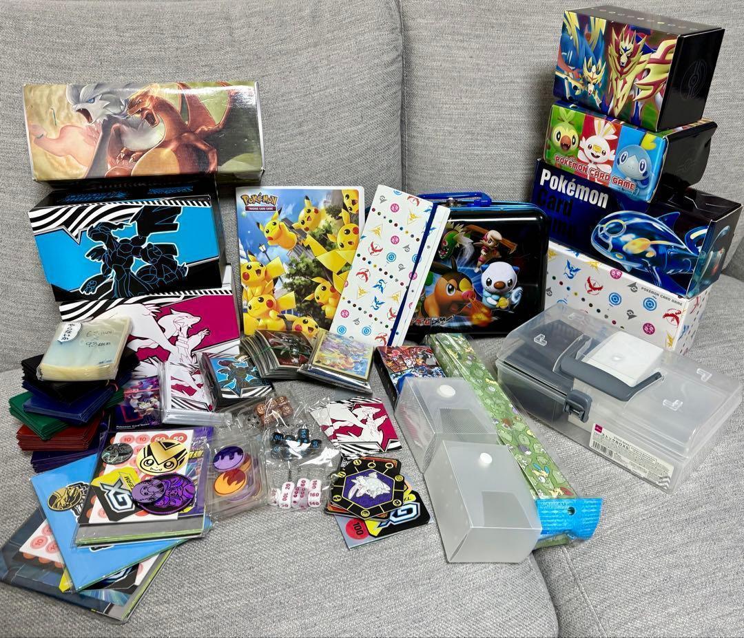 ポケモンカード サプライ 引退品 スリーブ コイン ファイル ストレージ