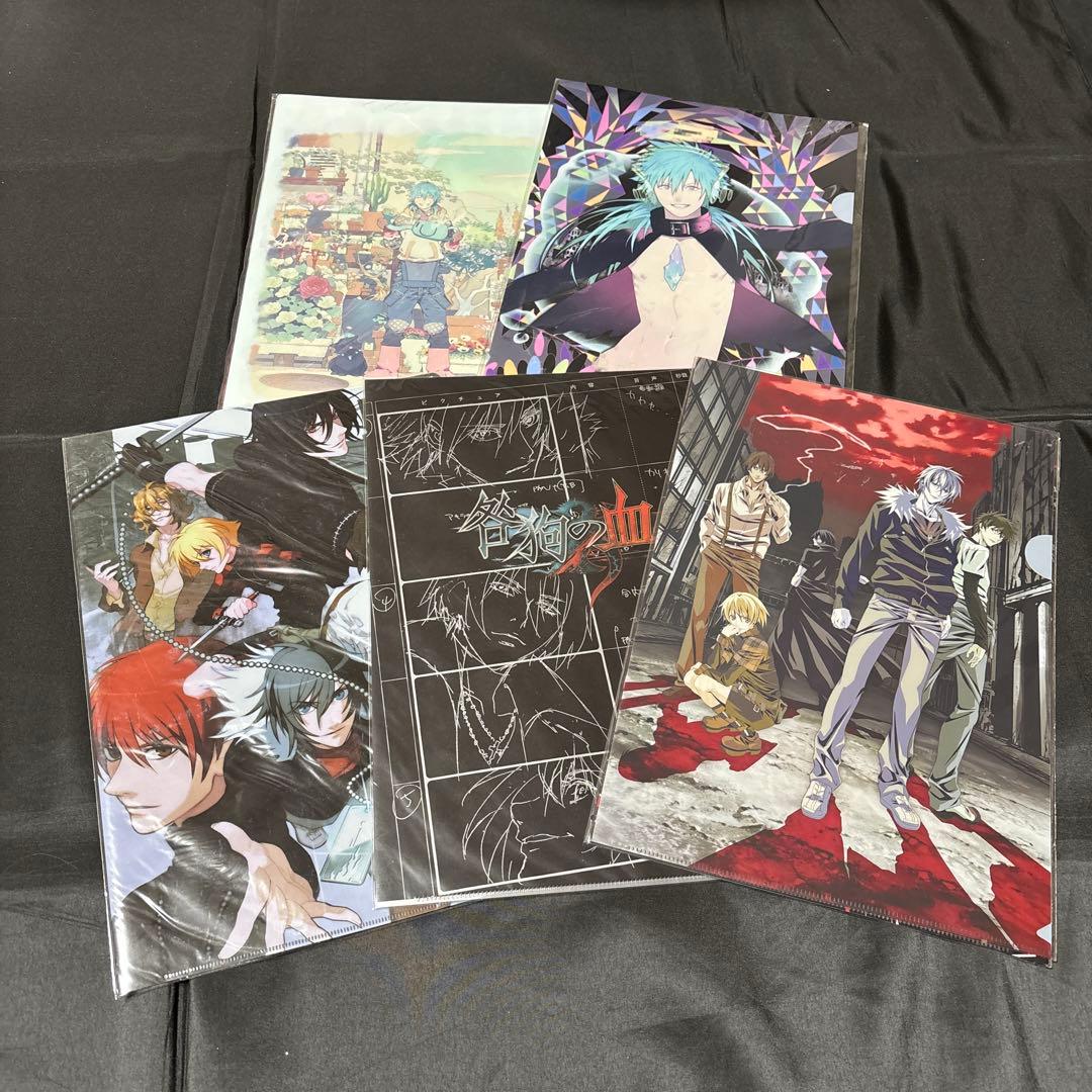 Nitro+CHiRAL 咎狗の血 蒼葉 など クリアファイル 10枚セット 物販 - Nitro+CHiRAL Fes.[ニトロプラス キラルフェス]