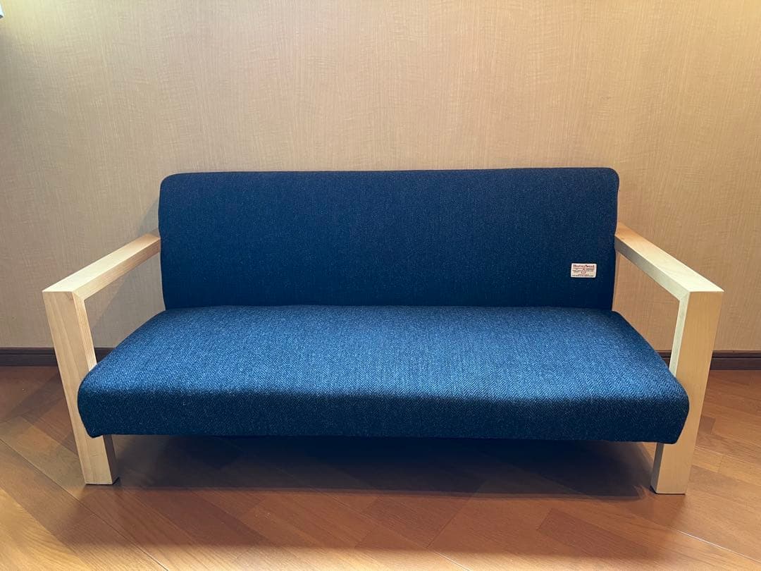 HARRIS TWEED 2Ｐローソファー 2人掛け リビング ハリスツイード 楽天市場】ソファ ハリスツイード HARRIS TWEED 2人掛け 幅124cm