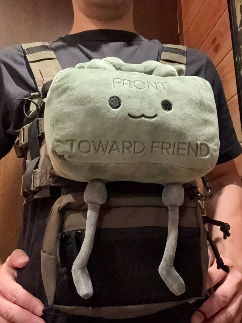 クレイモア地雷 FRONT TOWARD FRIEND ぬいぐるみ メタルギア - メルカリ