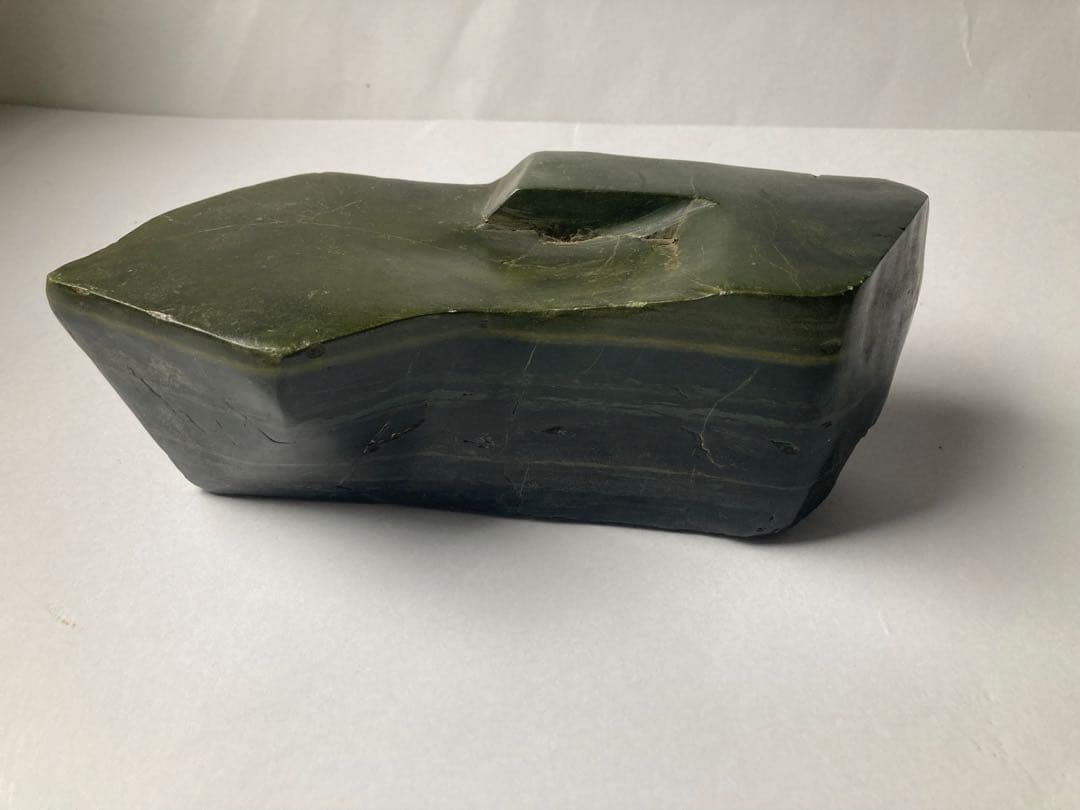 自然石 水石 不規則形状 佐治川石 （左右・13cm） - 米谷大蓉園
